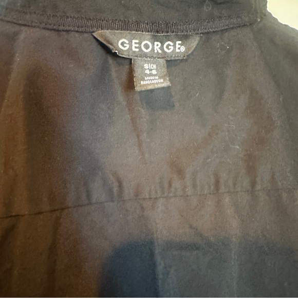 Black Button Up Top - Picture 9 of 11